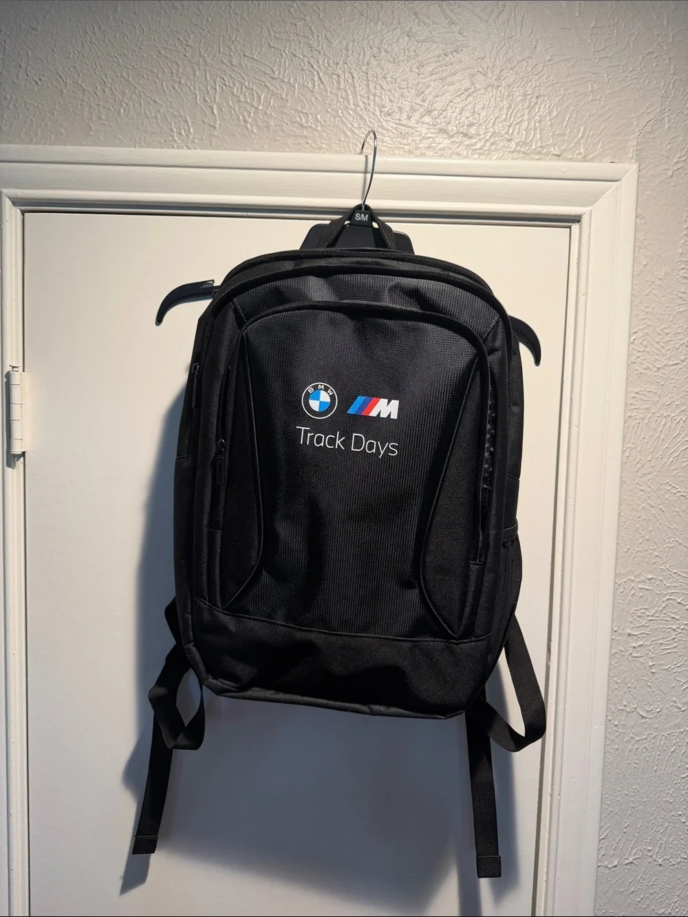 BMW Black Track Days Logo Backpack Never Used